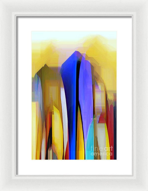 Framed Print - Abstract 9403