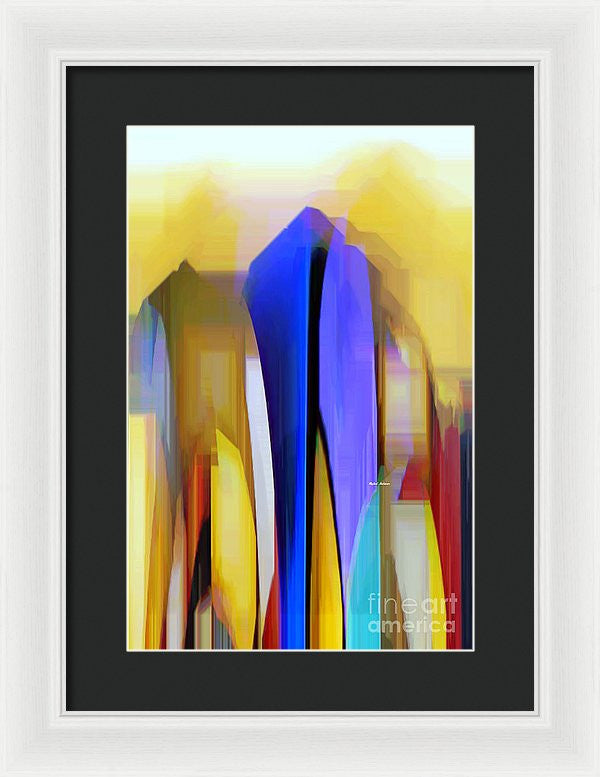 Framed Print - Abstract 9403