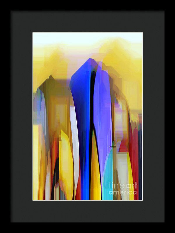 Framed Print - Abstract 9403