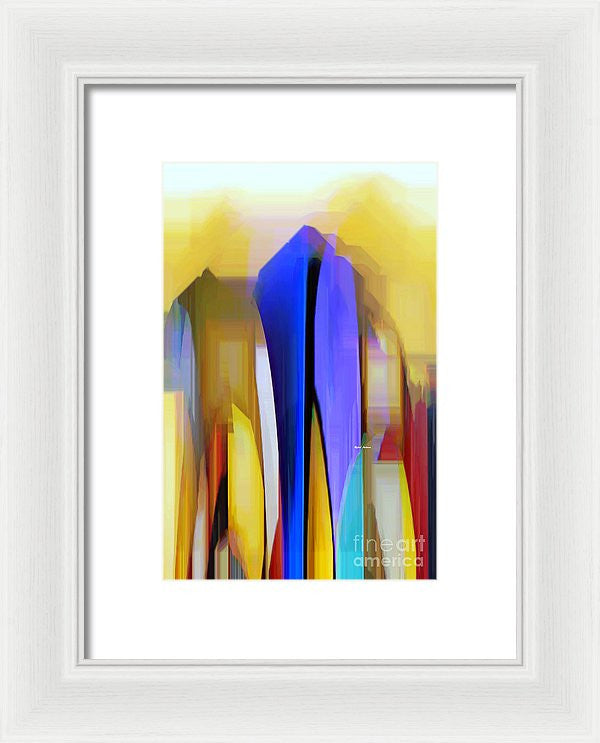 Framed Print - Abstract 9403