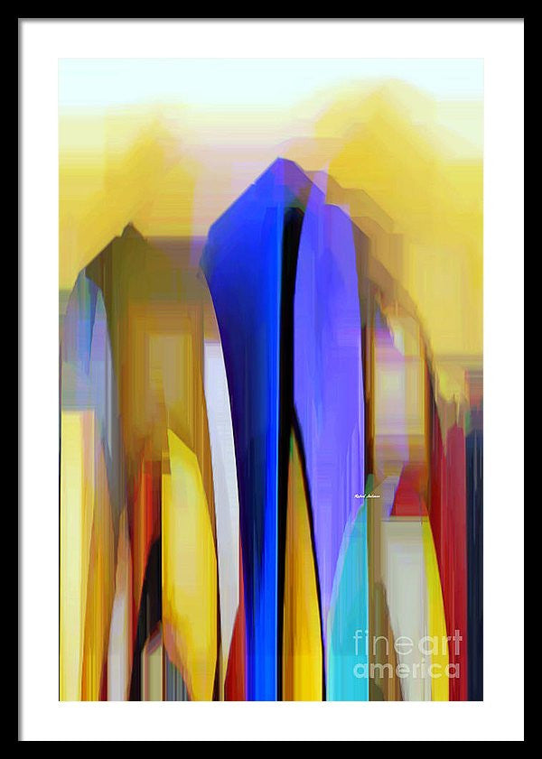 Framed Print - Abstract 9403