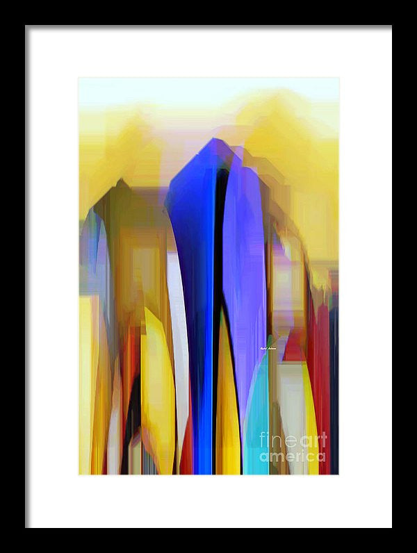 Framed Print - Abstract 9403