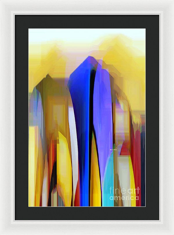 Framed Print - Abstract 9403