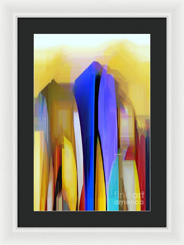 Framed Print - Abstract 9403