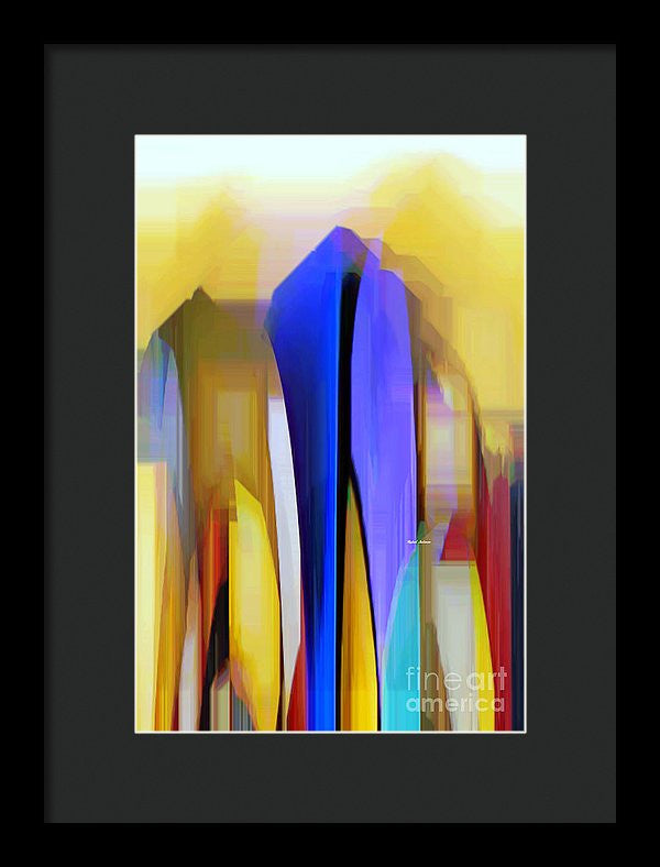 Framed Print - Abstract 9403