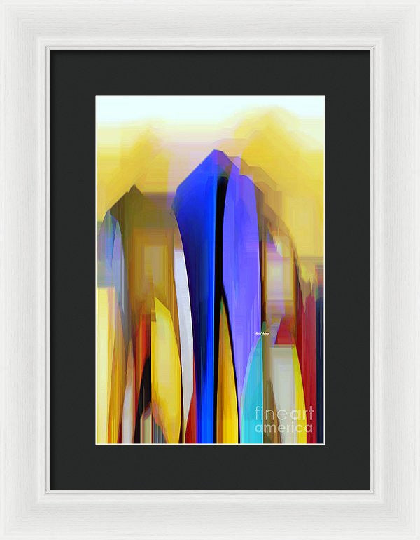 Framed Print - Abstract 9403