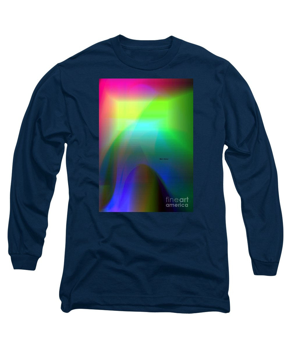 Long Sleeve T-Shirt - Abstract 9412