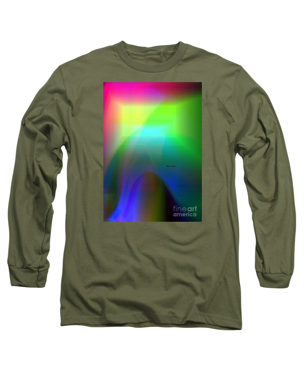 Long Sleeve T-Shirt - Abstract 9412