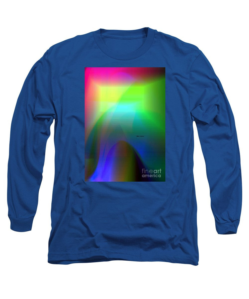 Long Sleeve T-Shirt - Abstract 9412