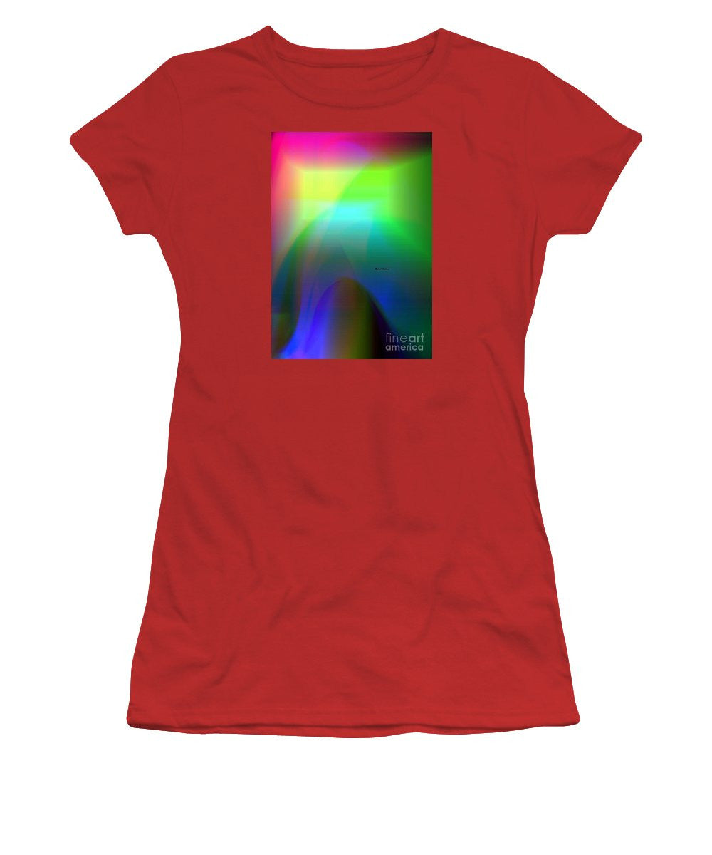 Women's T-Shirt (Junior Cut) - Abstract 9412