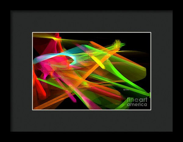 Framed Print - Abstract 9480