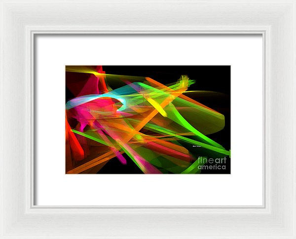 Framed Print - Abstract 9480