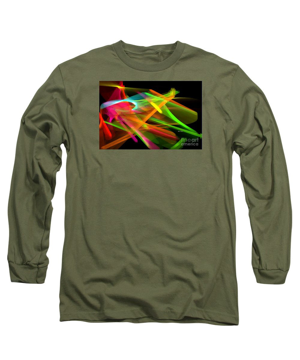 Long Sleeve T-Shirt - Abstract 9480