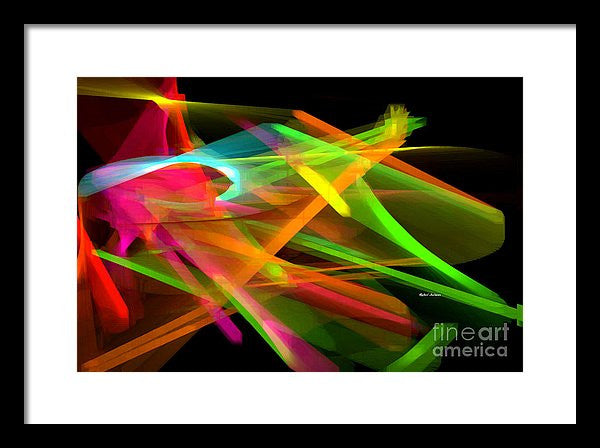 Framed Print - Abstract 9480