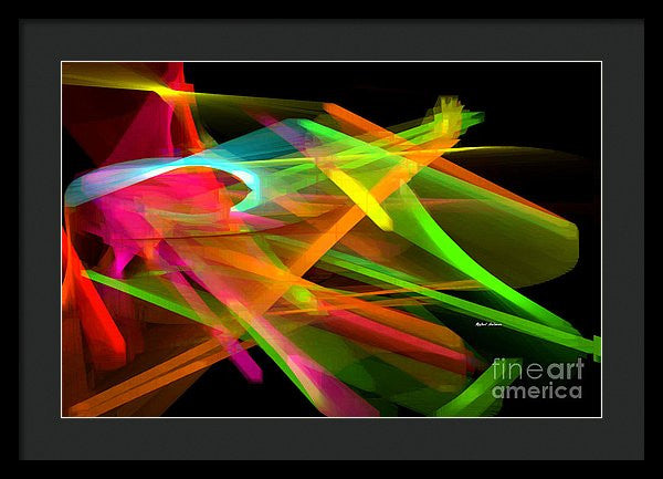 Framed Print - Abstract 9480