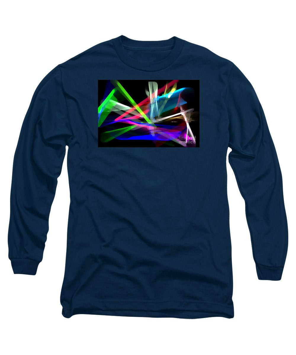 Long Sleeve T-Shirt - Abstract 9483