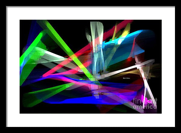 Framed Print - Abstract 9483