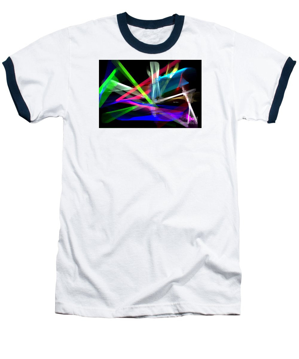 T-shirt de baseball - Abstrait 9483