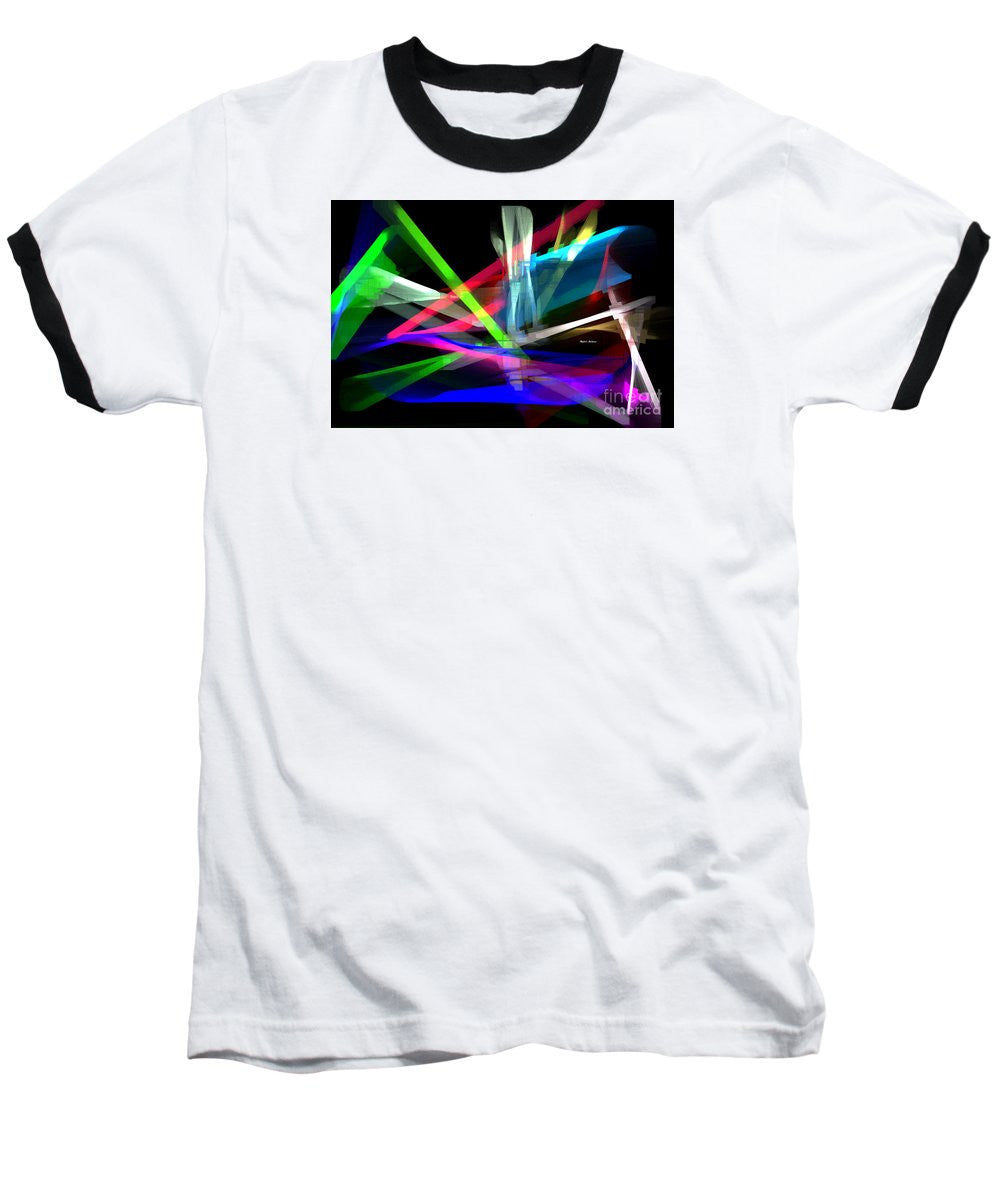 T-shirt de baseball - Abstrait 9483