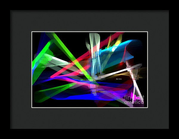 Framed Print - Abstract 9483