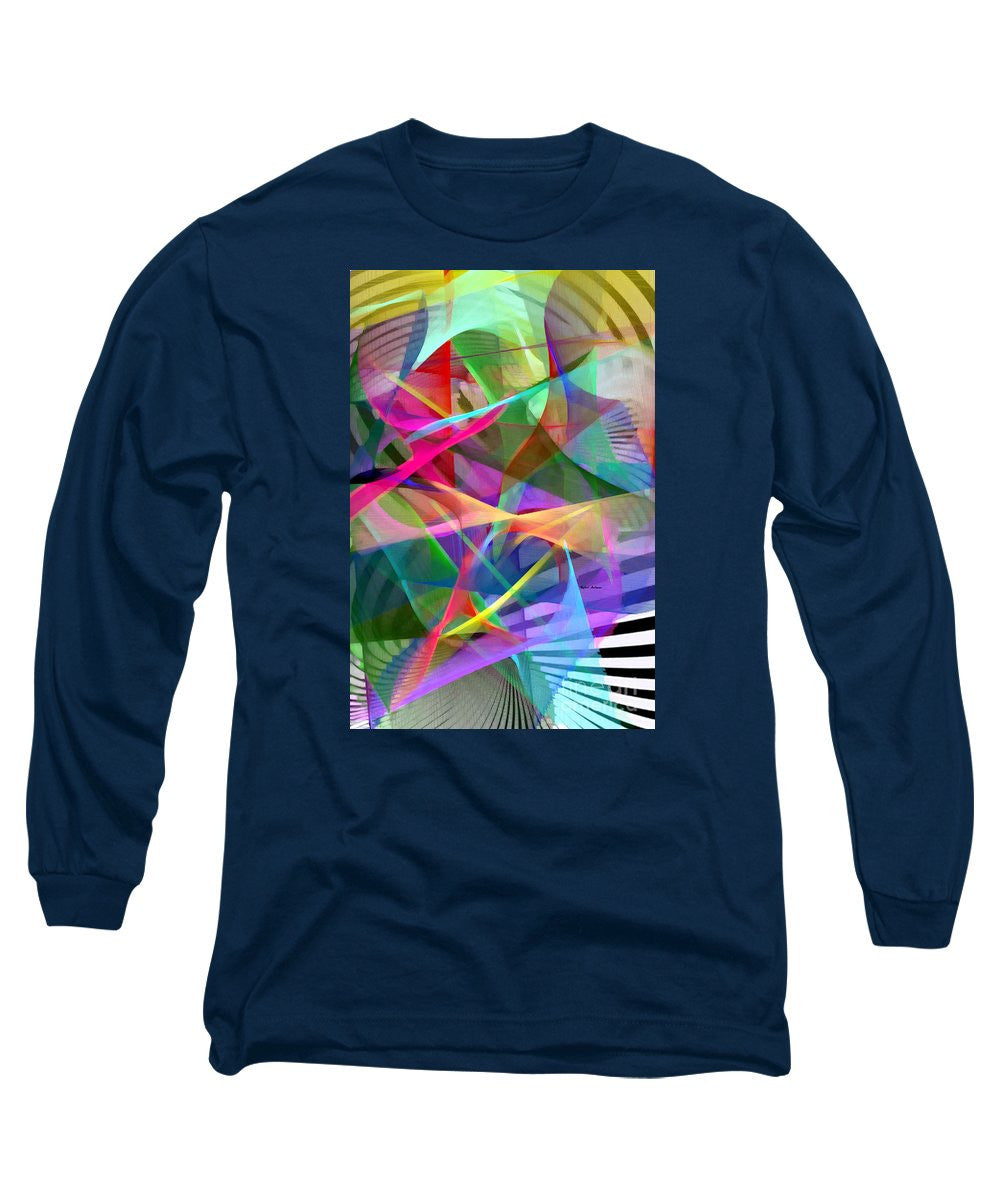 Long Sleeve T-Shirt - Abstract 9488