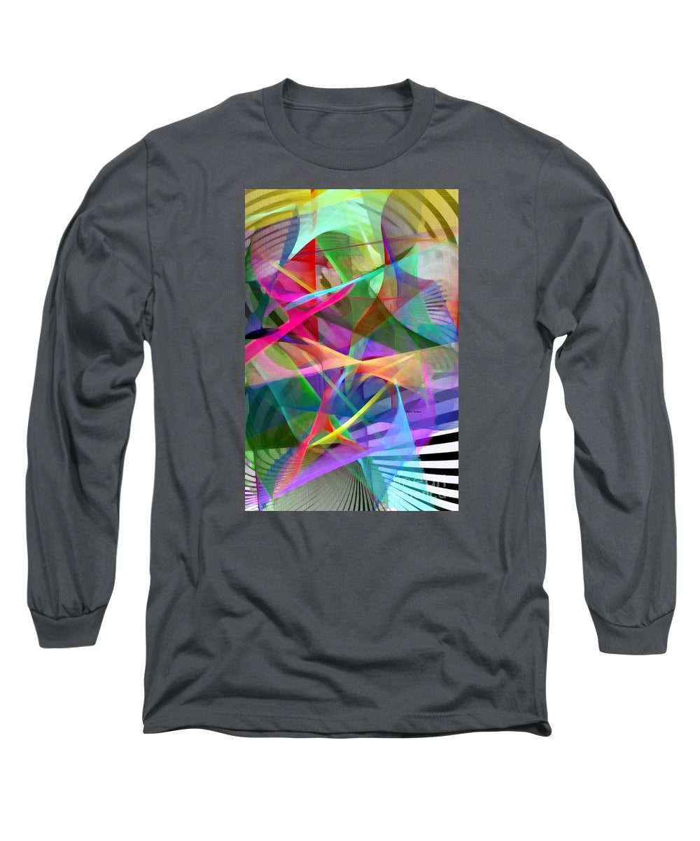 Long Sleeve T-Shirt - Abstract 9488