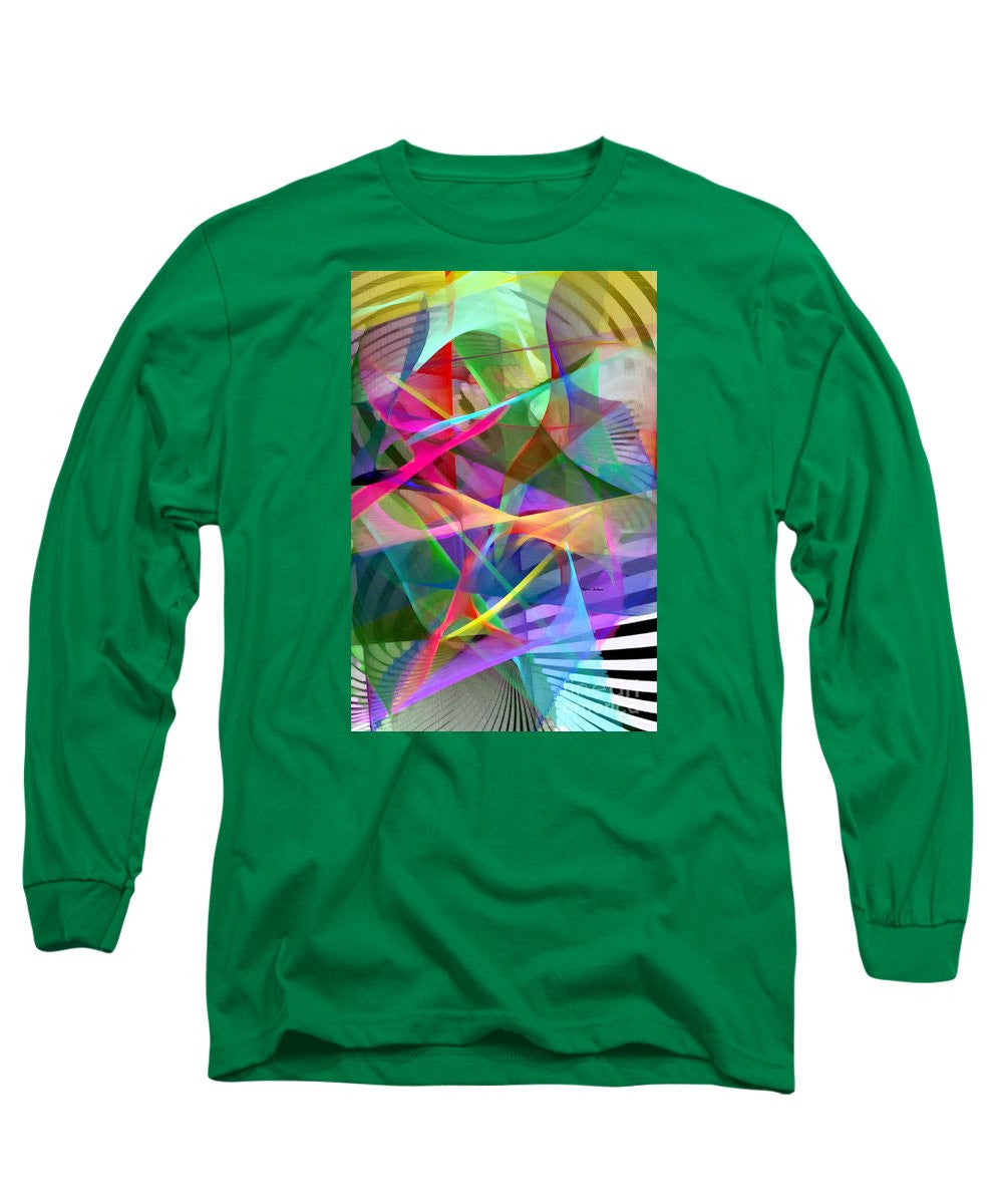 Long Sleeve T-Shirt - Abstract 9488