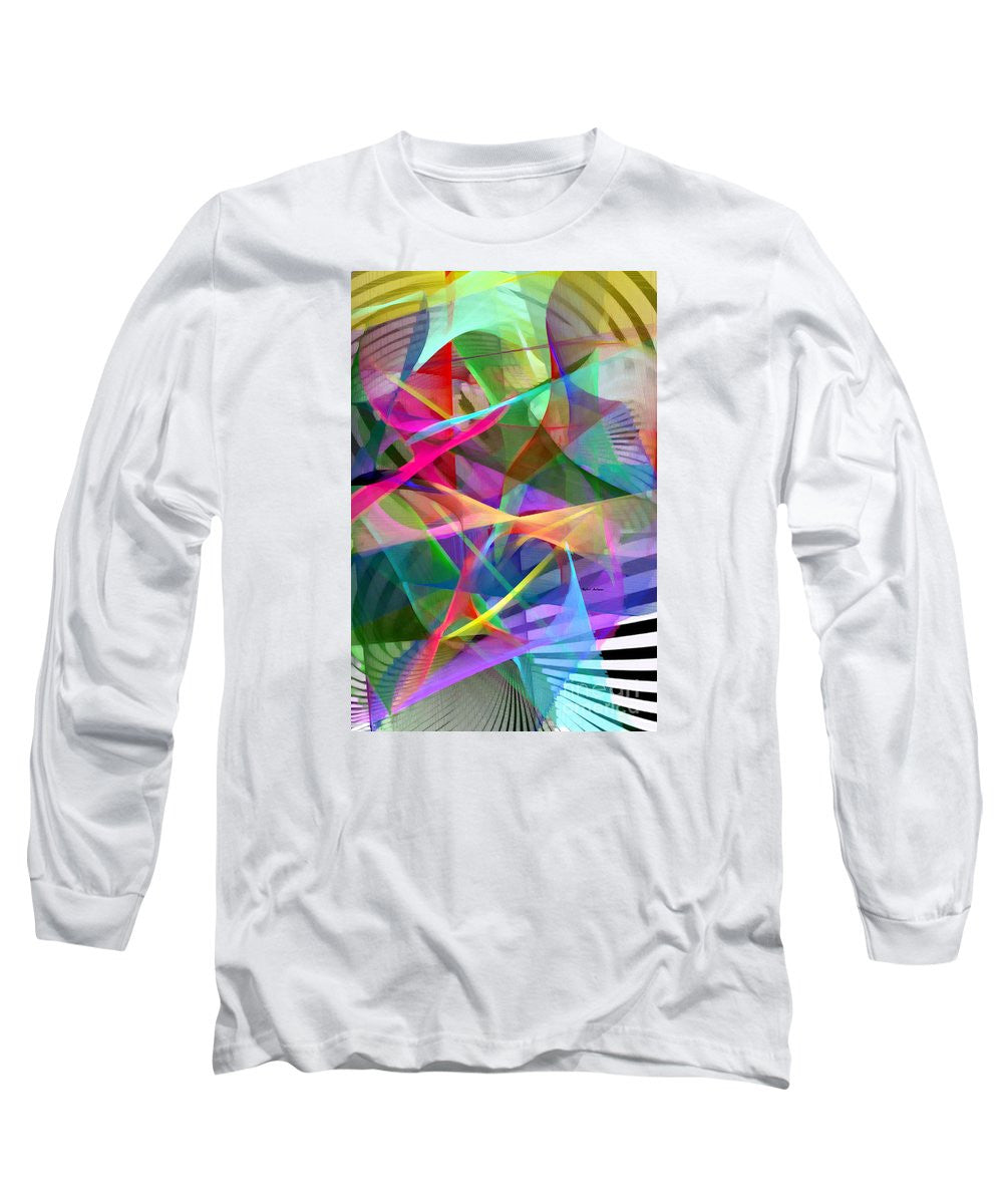 Long Sleeve T-Shirt - Abstract 9488