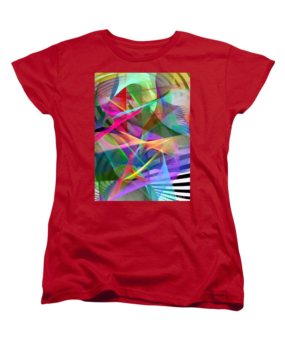 Women's T-Shirt (Standard Cut) - Abstract 9488