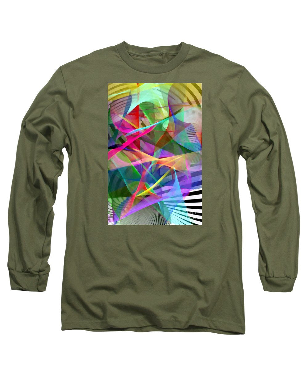 Long Sleeve T-Shirt - Abstract 9488