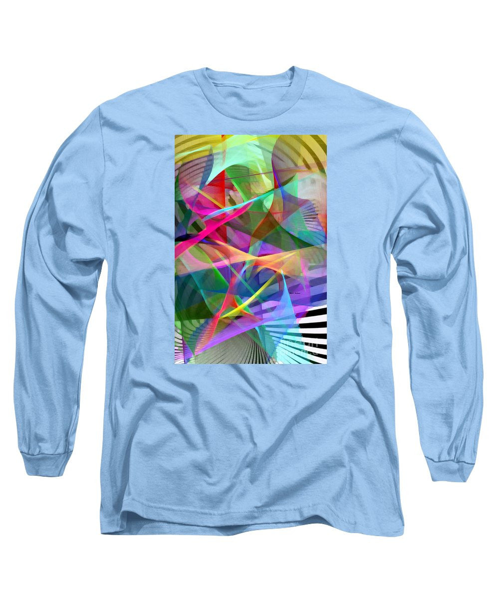 Long Sleeve T-Shirt - Abstract 9488