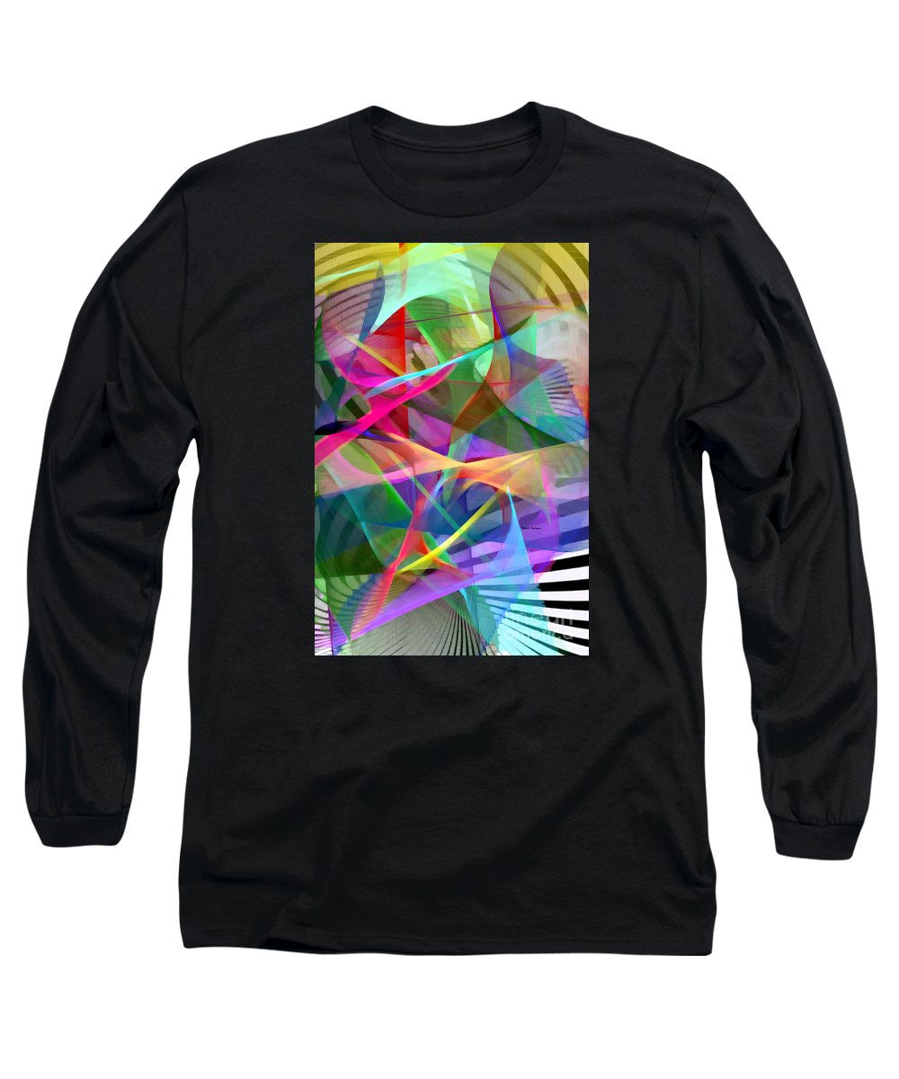 Long Sleeve T-Shirt - Abstract 9488