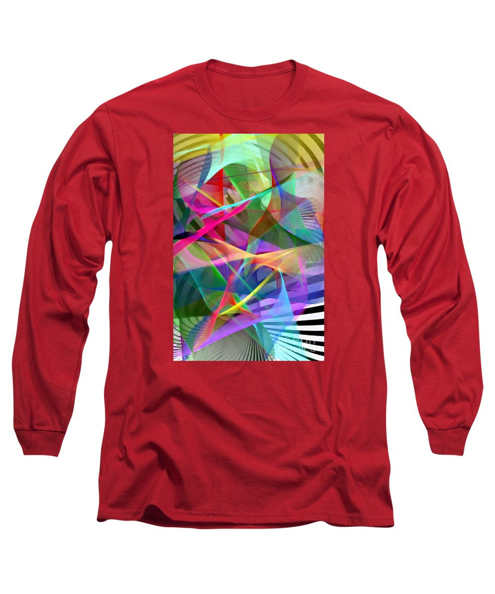 Long Sleeve T-Shirt - Abstract 9488