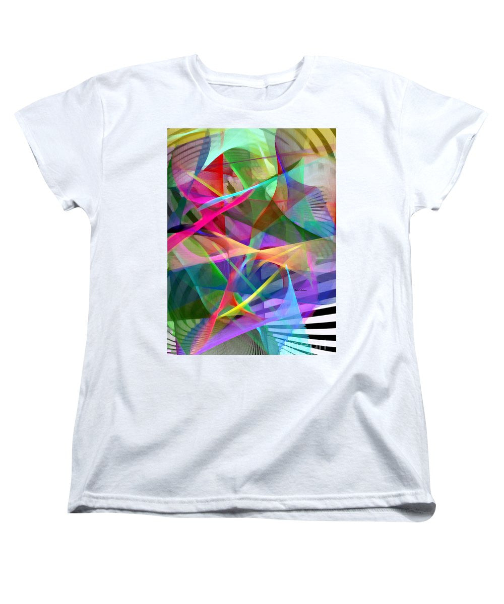 Women's T-Shirt (Standard Cut) - Abstract 9488