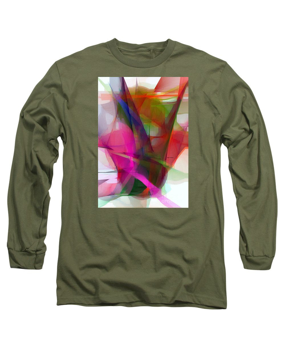 Long Sleeve T-Shirt - Abstract 9492