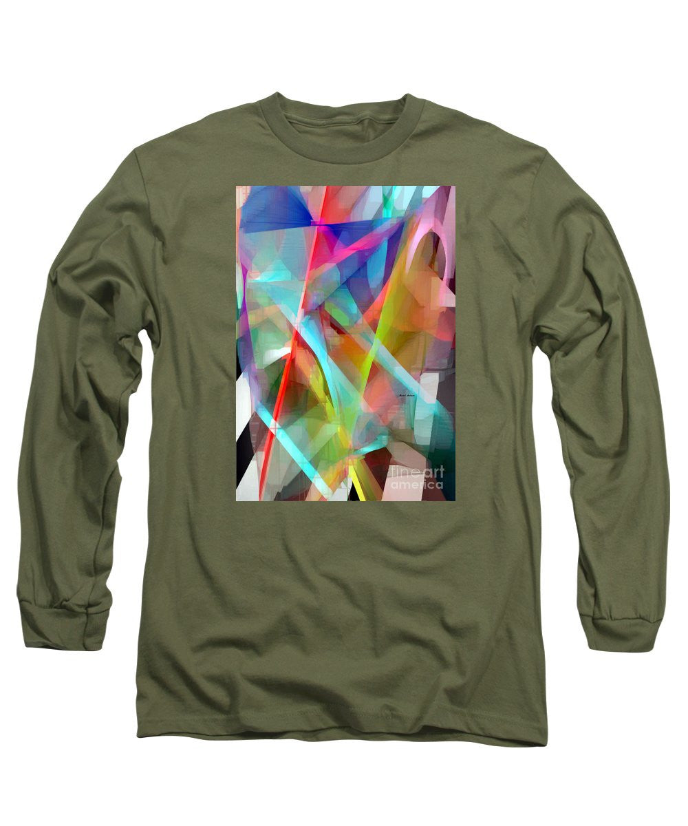 Long Sleeve T-Shirt - Abstract 9493