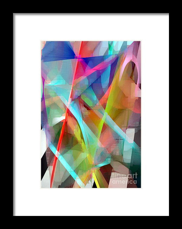 Framed Print - Abstract 9493