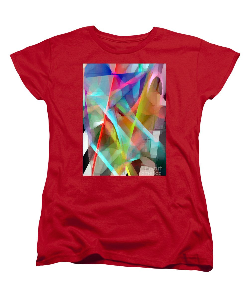 Women's T-Shirt (Standard Cut) - Abstract 9493