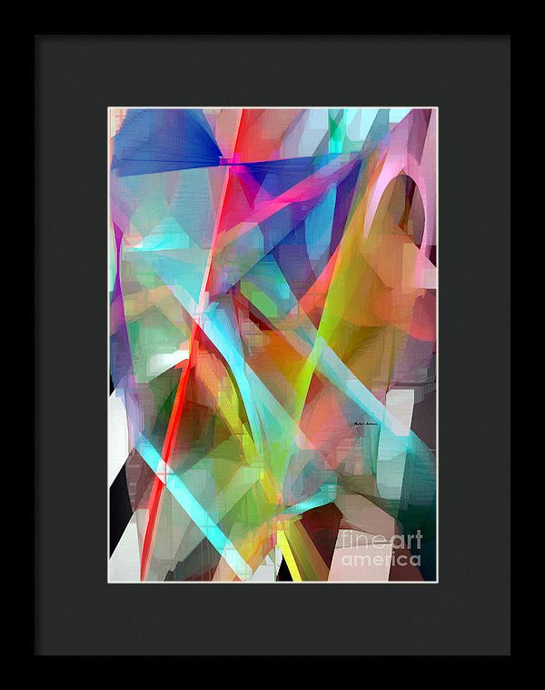 Framed Print - Abstract 9493