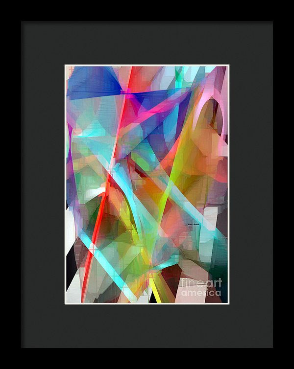 Framed Print - Abstract 9493