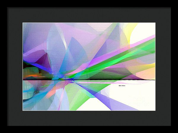 Framed Print - Abstract 9497