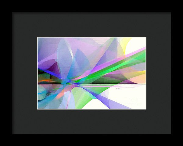 Framed Print - Abstract 9497