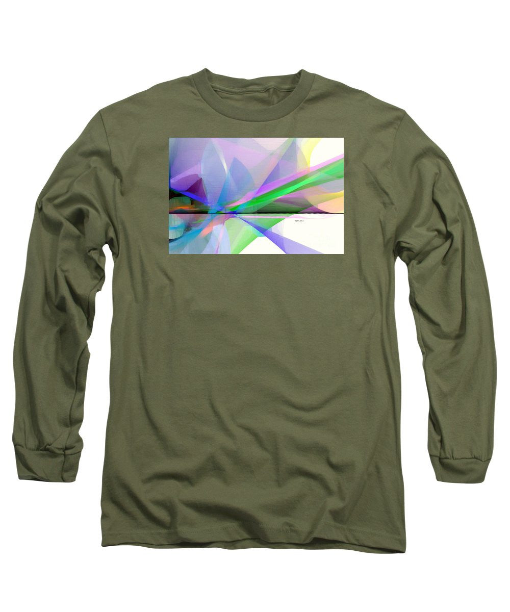 Long Sleeve T-Shirt - Abstract 9497