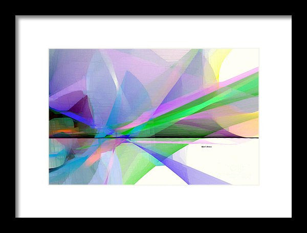 Framed Print - Abstract 9497