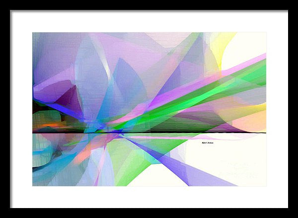 Framed Print - Abstract 9497