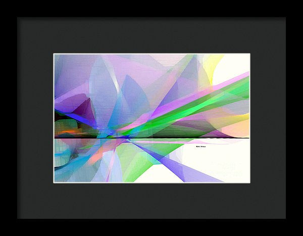 Framed Print - Abstract 9497