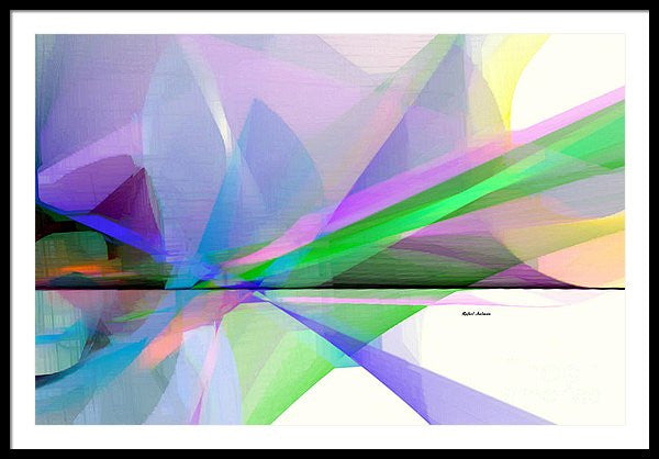 Framed Print - Abstract 9497