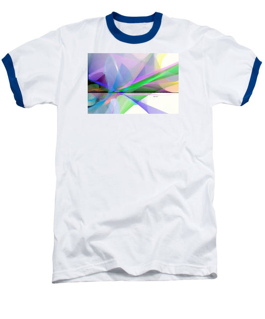 T-shirt de baseball - Abstrait 9497