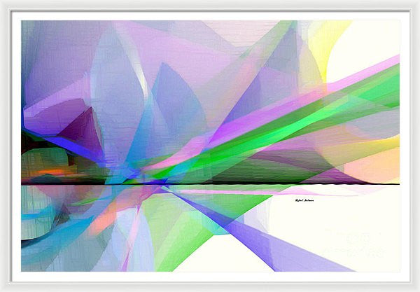 Framed Print - Abstract 9497