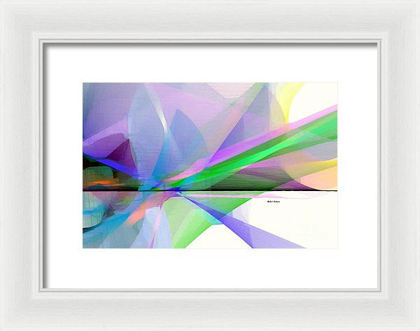 Framed Print - Abstract 9497